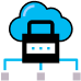 image shows Cloud-Based & Secure